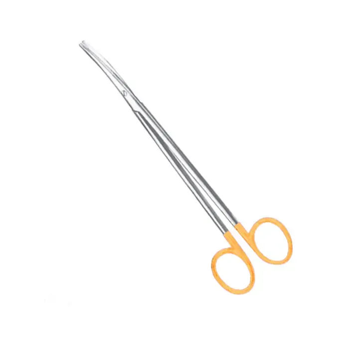 قیچی متس دسته طلایی دوسر کند کرو 23 سانت پارس مدال